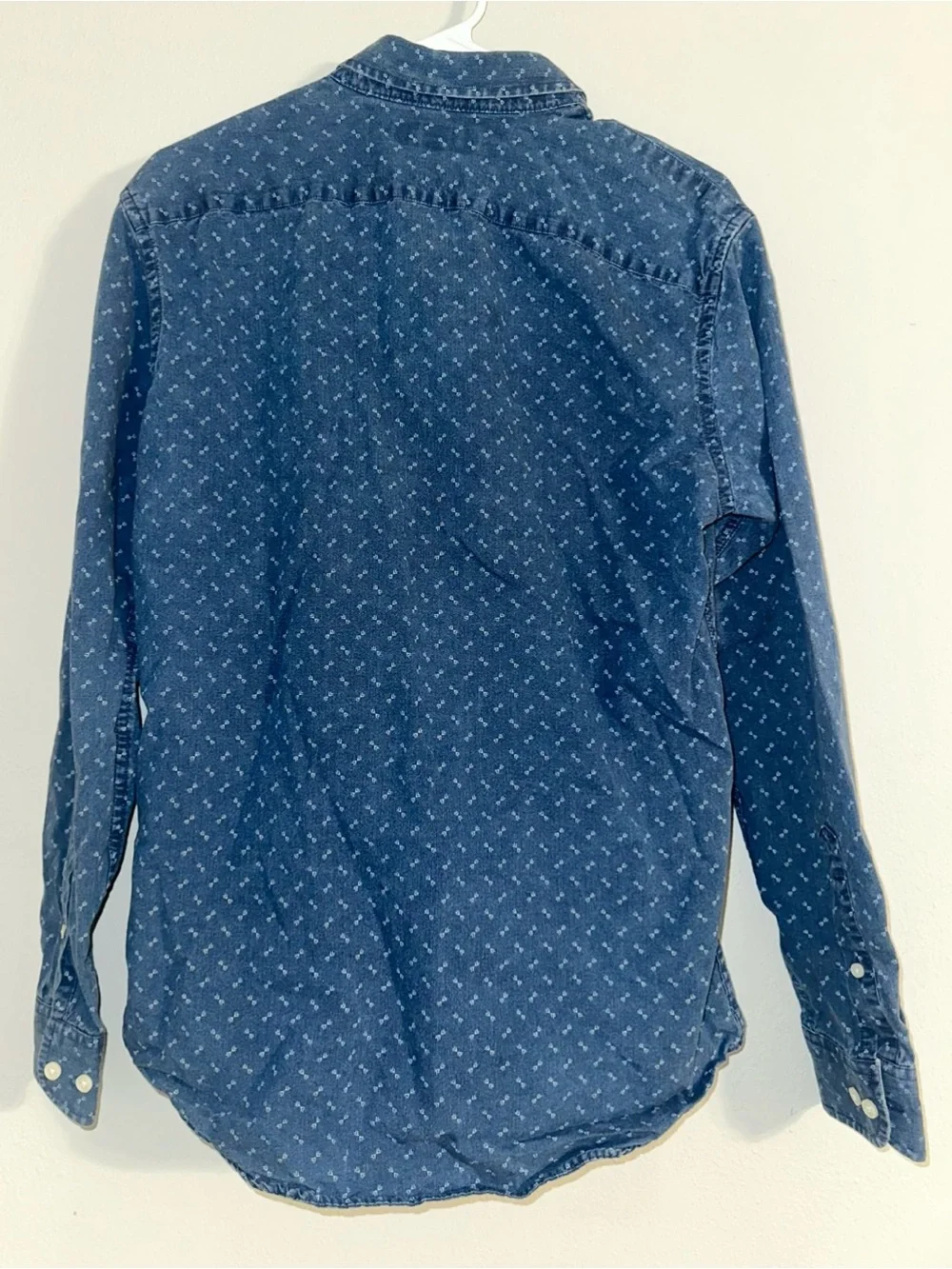 Banana Republic Denim Blue Button Down Shirt